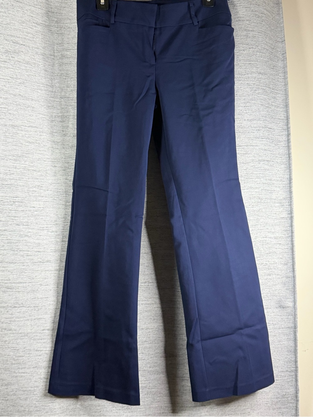 Avenue Navy Bootcut Dress Pants